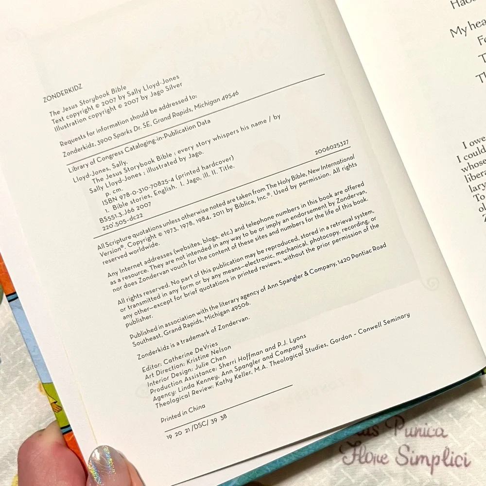 The Jesus Storybook Bible Hardcover